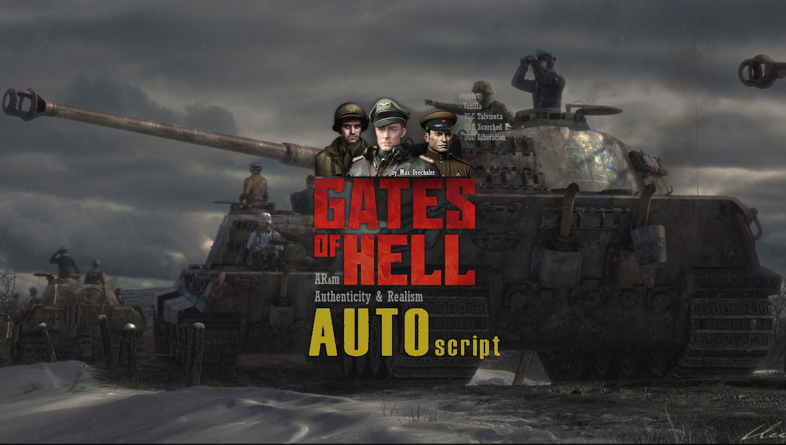 GOH A&Rm - Authenticity & Realism (аддон: Auto-Medic/AA/Artillery/Weather)  v24.2.15a - Call to Arms: Gates of Hell / Изменение мода или игры