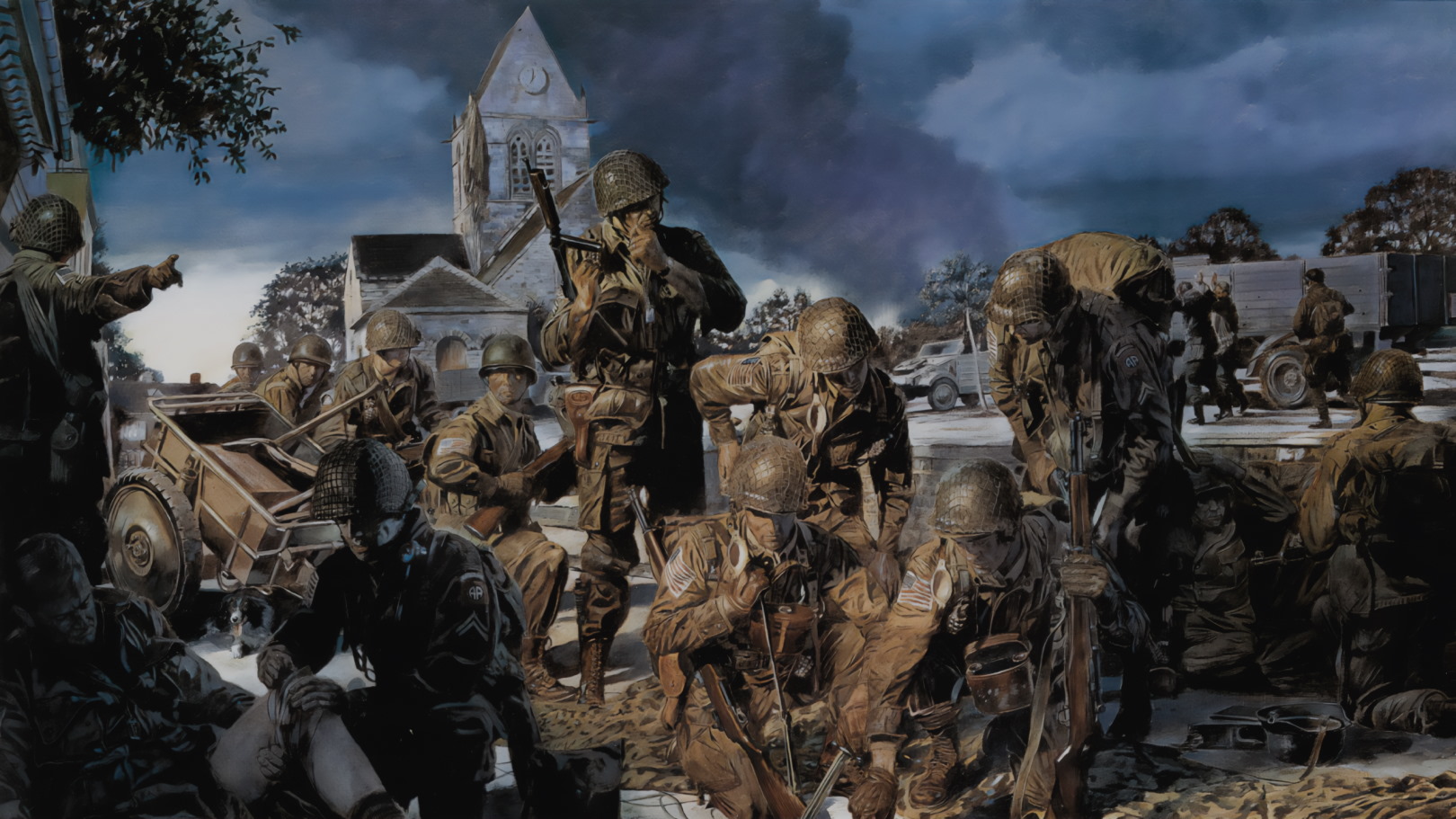 The Battle of Sainte Mere Eglise v16.04.24 - Call to Arms: Gates of Hell /  Одиночные миссии