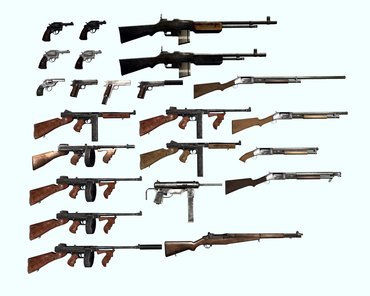 US WW2 Weapon Pack v0.3 US WW2 Weapon Pack v0.3
