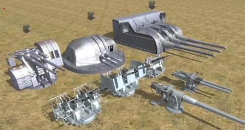 Naval Gun Pack by vlss