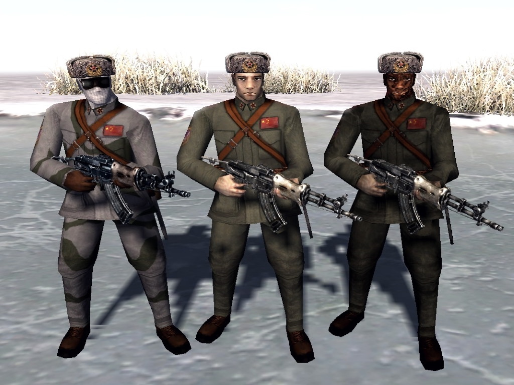 Китайские солдаты из Fallout 3 Китайские солдаты из Fallout 3