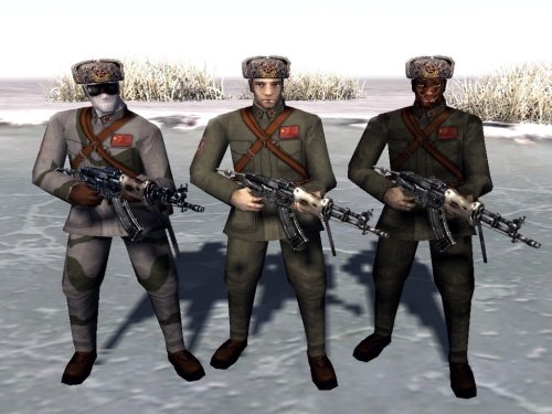 Китайские солдаты из Fallout 3