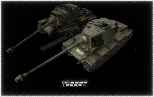 KV1-TIGER II (корпус КВ1, башня от КТ)