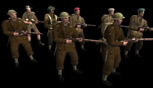British skin pack