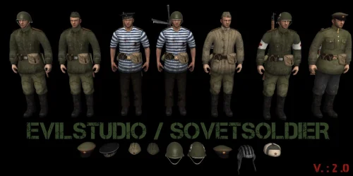 Soviet Soldiers Pack v2.0