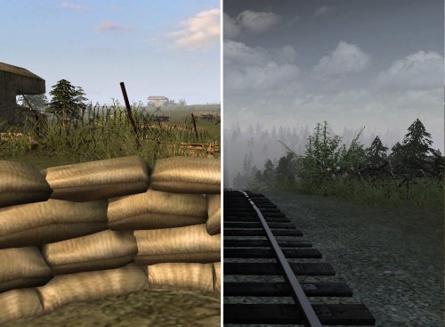 Maps - 3v3 assault and 4v4 bog