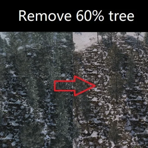 (FPS Optimization) Remove 60% of Trees v24.03.26