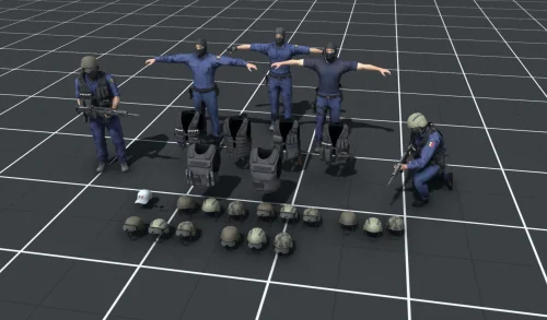 CoD MWII: Mexican Federal Police