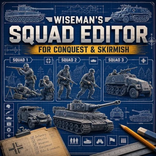 Wiseman's Squad Editor for Conquest and Skirmish v1.0.18