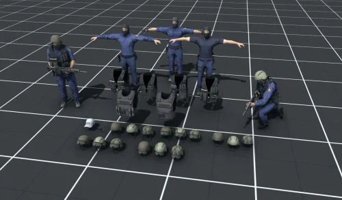 CoD MWII (Warzone): Mexican Federal Police v1.0