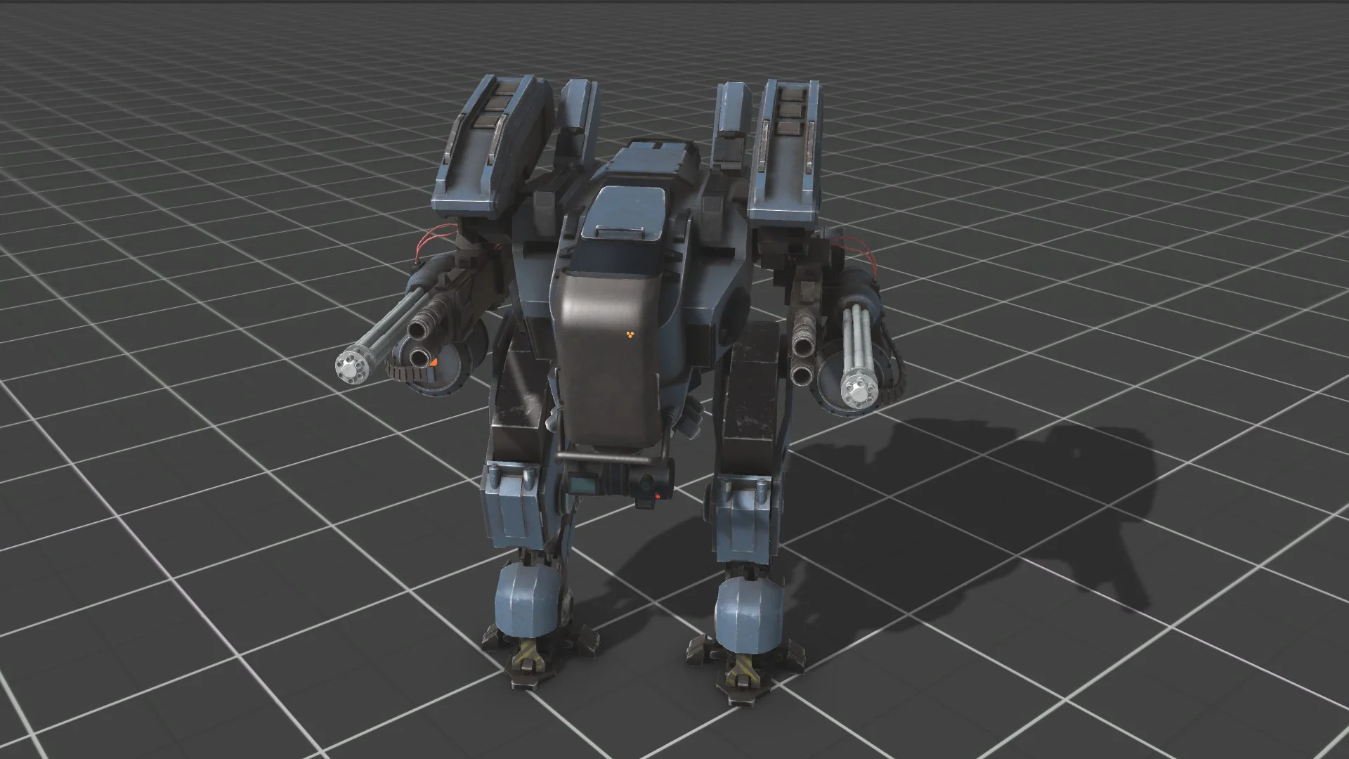 W9231 Combat Mech — Crewless Walking Mech W9231 Combat Mech — Crewless Walking Mech